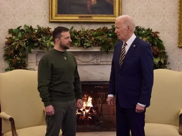 Ми детально говорили про те, чого ми очікуємо від наступного року – Зеленський про зустріч з Байденом