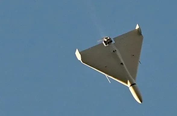 Глава Нацполіції Київщини опублікував відео з прольотом "шахеда"