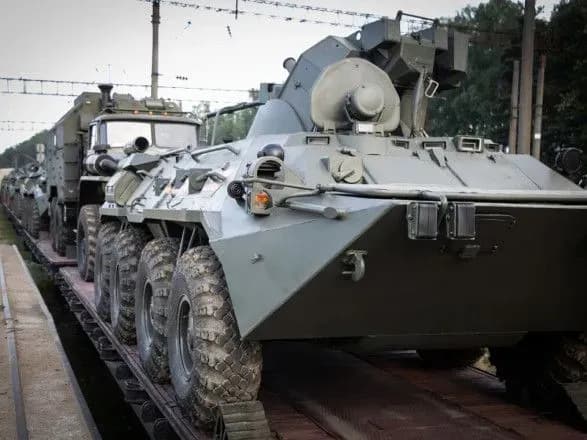 рф перекинула ще один ешелон з технікою у білорусь