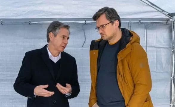 Кулеба и Блинкен обсудили дальнейшую помощь Украине