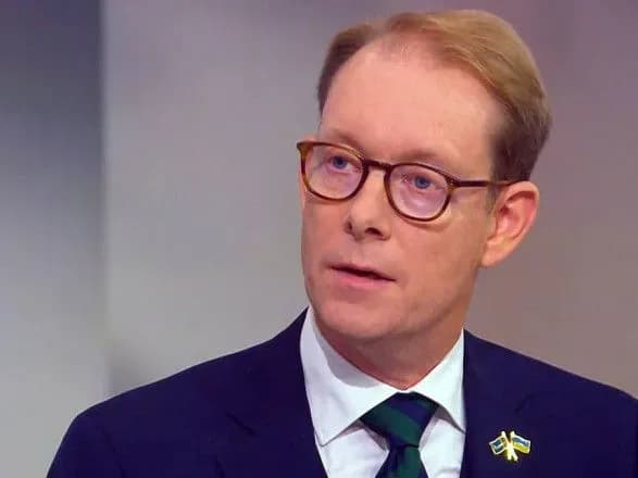 Глава МЗС Швеції: Україна повинна отримати все необхідне для перемоги