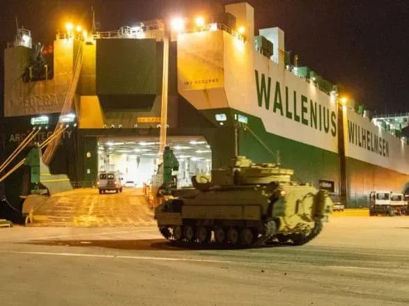 Американські БМП Bradley прямують до України - ЗМІ