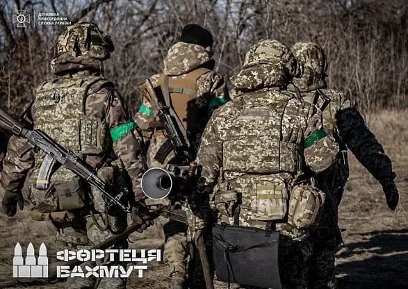 Під Бахмутом прикордонники відбили декілька штурмових атак ворога
