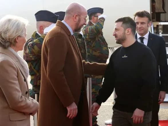Саміт ЄС: голова Євроради анонсував обговорення військової і політичної підтримки України
