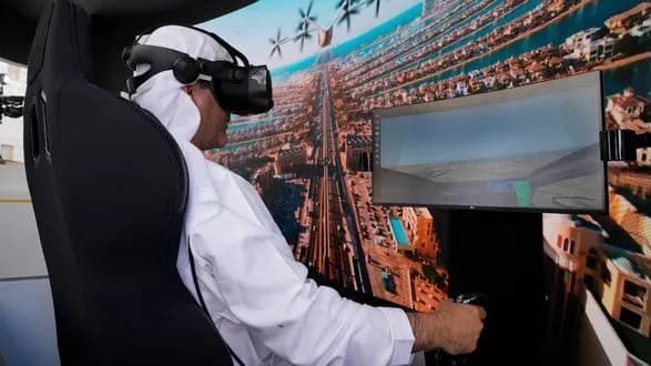 Дубай снова планирует запустить летающие такси, на этот раз до 2026 года