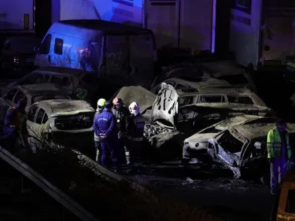 Под Будапештом столкнулись более 40 автомобилей: пылевая буря ухудшила видимость