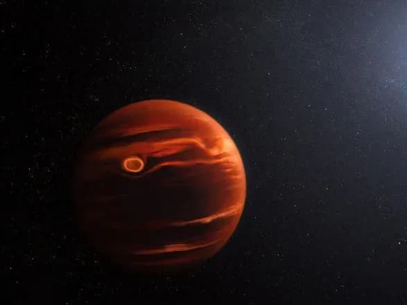 Телескоп Джеймса Вебба виявив пилову бурю за межами нашої Сонячної системи