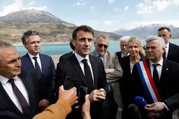 Зміна клімату позбавить Францію до 40% запасів води. Макрон оприлюднив план боротьби