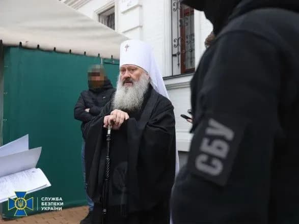 Суд розпочав обрання запобіжного заходу митрополиту УПЦ МП Павлу