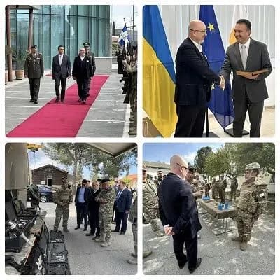 Резніков зустрівся з міністром оборони Кіпру: обговорили ситуацію на українському фронті