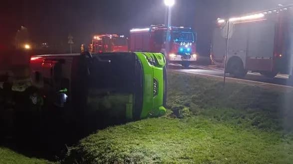 МИД подтвердил ДТП в Польше: четыре украинца госпитализированы в госпиталь