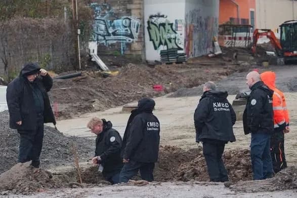 В Дрездене обезвредили бомбу времен Второй мировой войны