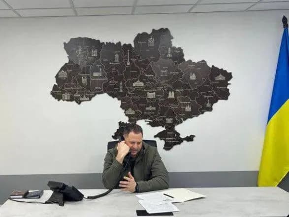 Ермак провел разговор с советником Сунака по вопросам национальной безопасности