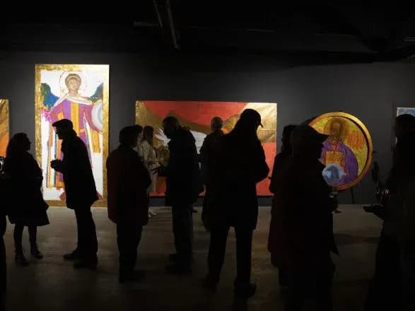 "Храм. Українська самоідентифікація": відкрили виставку розписів з розстріляної під час окупації церкви