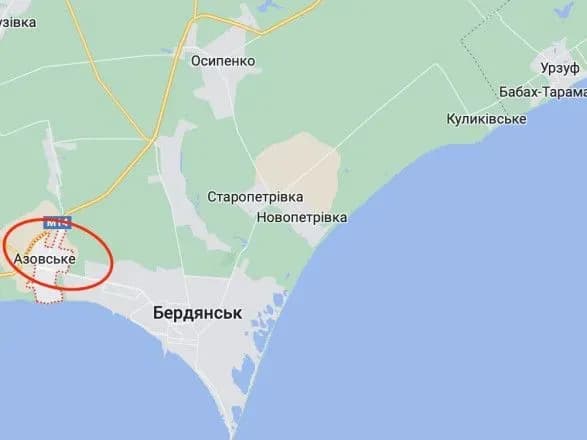 З-під Бердянська повідомляють про вибух - Андрющенко