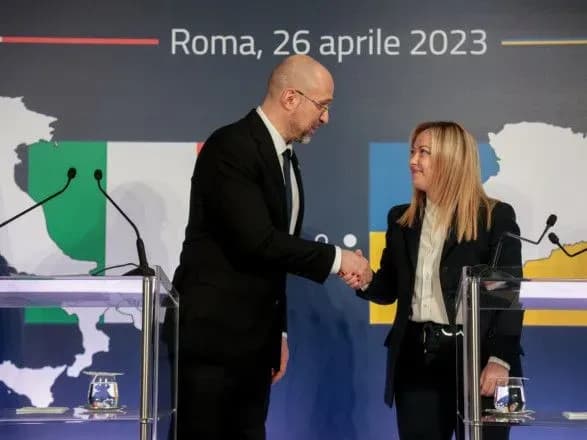 Україна очікує від Італії зменшення цін на російську нафту та санкції проти ядерної галузі рф