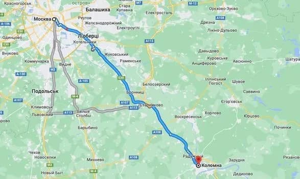 В підмосковній коломні впав безпілотник