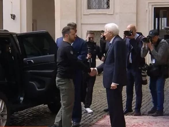 Зеленский встретился с Маттареллой: "Ценим важную военную помощь"