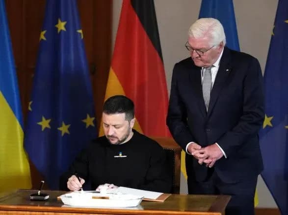 «Разом ми переможемо та повернемо світ до Європи»: Зеленський на зустрічі з президентом Німеччини