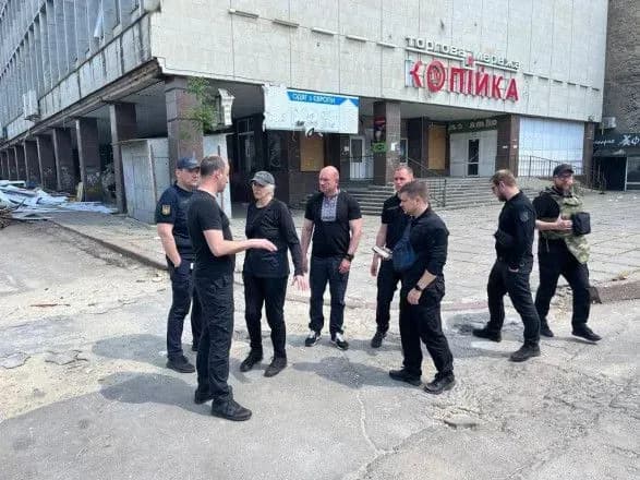 Команда МКС прибула у Херсон: оглянули 10 місць, де були зафіксовані ознаки воєнних злочинів рф