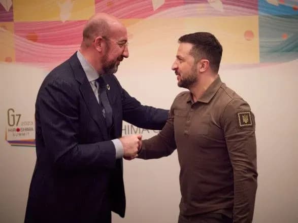 Зеленский в Японии провел встречу с главой Евросовета: обсудили вопрос переговоров о вступлении Украины в ЕС