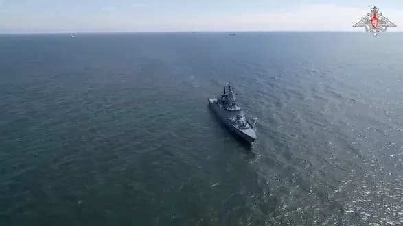 Флот росії почав навчання в Балтійському морі наступного дня після НАТО