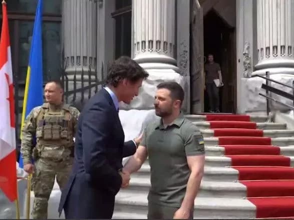 Зеленський зустрівся з Трюдо
