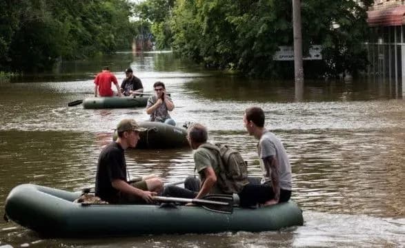 Підрив Каховської ГЕС: вода відступила від чотирьох сіл на правобережжі Херсонщини