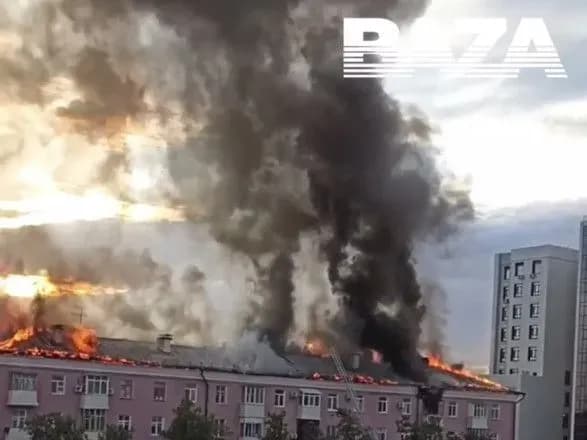 У рф знову палає: масштабна пожежа спалахнула у казані