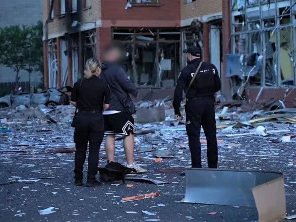 МВД показало первые минуты после атаки в Одессе