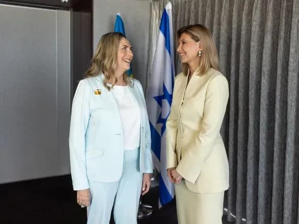 Зеленська приїхала до Ізраїлю для роботи над проєктами у сфері ментального здоров’я
