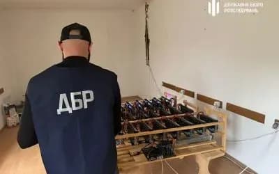 Керівництво державного підприємства організувало підпільну криптоферму: ДБР затримало чиновників