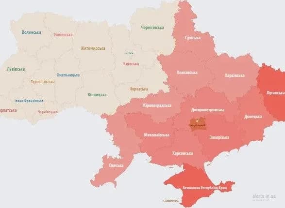 Загроза застосування балістичного озброєння – Повітряні Сили