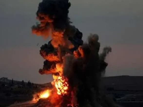 У Болгарії сталася сильна пожежа на складі зброї