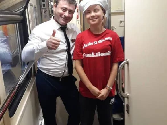 Грета Тунберг отримала особливий подарунок від Укрзалізниці