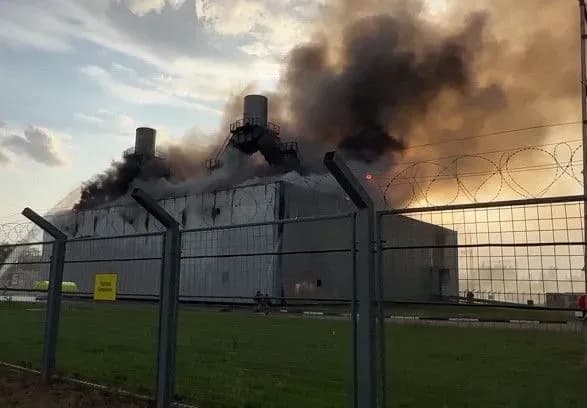 У рф спалахнула масштабна пожежа на лузькій ТЕЦ