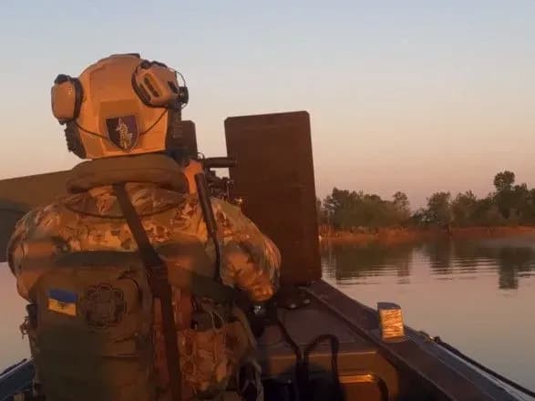 Бійці ССО показали проведену спецоперацію на одному з островів Дніпра