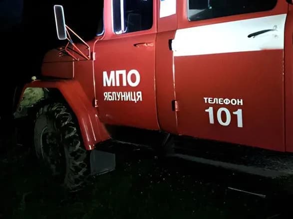 На Прикарпатті горів чоловічий монастир у горах