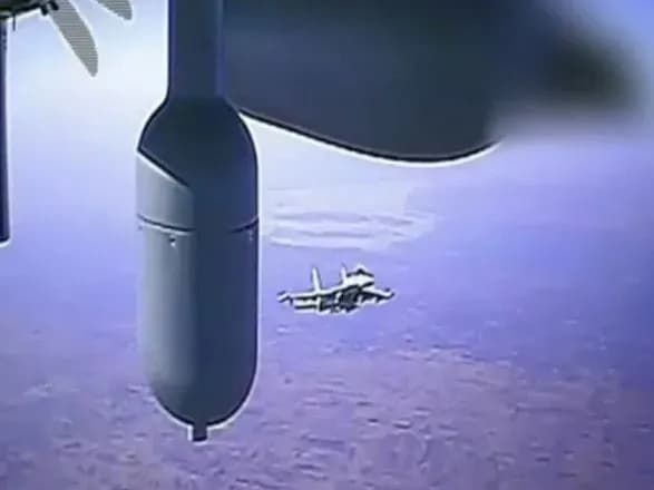 російський винищувач знову завдав удару по американському безпілотнику над Сирією