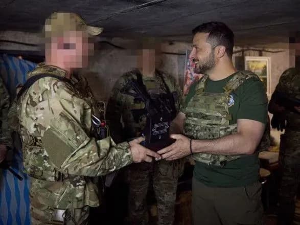 Зеленський сьогодні на Бахмутському напрямку: привітав ССО на передових позиціях