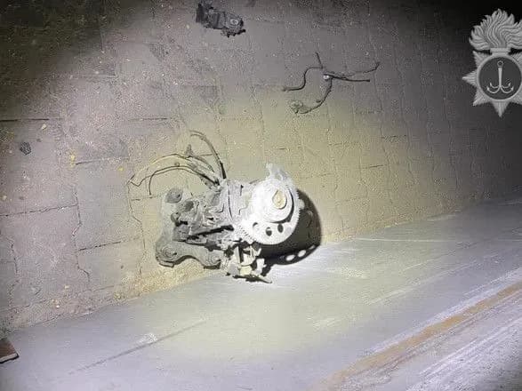 Ізмаїльські гвардійці показали уламки дронів збитих в ніч на 23 серпня: ФОТО