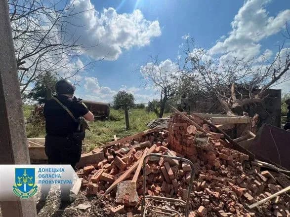 Армія рф обстріляла північ Донеччини, є загиблий та п'ятеро поранених