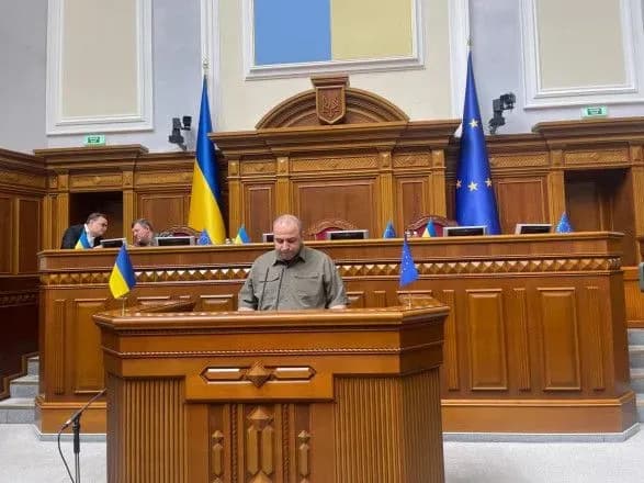 Рада призначила Умєрова міністром оборони