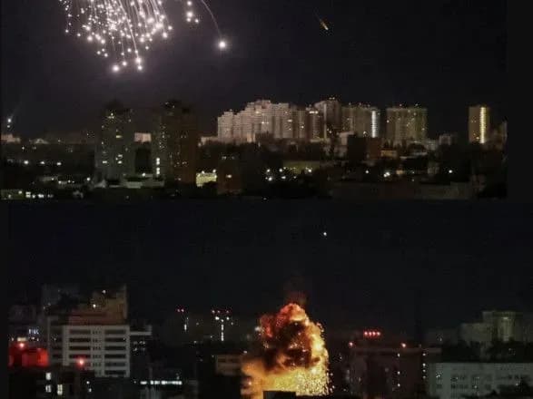 Повітряни сили ЗСУ повідомляють про збиття 26 дронів з 33 запущених росіянами