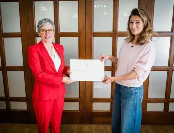 Новопризначена посол Канади Наталка Цмоць офіційно розпочала свою дипломатичну місію в Україні