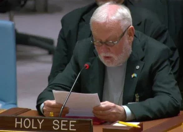 Представник Ватикану у Радбезі ООН: Святий Престол підтримує територіальну цілісність України