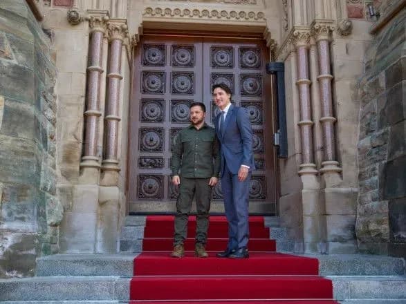 Зеленський зустрівся з прем’єром Канади: про що говоритимуть