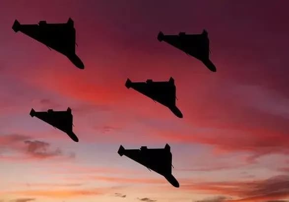 З окупованого Криму запустили кілька груп ударних БпЛА "Shahed"