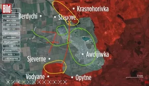 Авдіївка опинилася під загрозою оточення - Bild