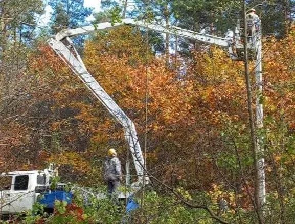 Ликвидация последствий непогоды на Киевщине: свет вернули более 314 тысячам семей - ДТЭК